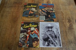 Lone Ranger #76 128 137 Dell Comic Book Lot of 3 VG- 4.0 Western Silver Age - £30.21 GBP