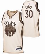 Nike Youth Stephen Curry #30 Golden State Warriors 2025-26 City Edition ... - $74.24