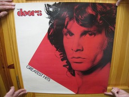 The Doors Poster Greatest Hits Album Jim Morrison Face Shot 2 Two Sided - £209.88 GBP