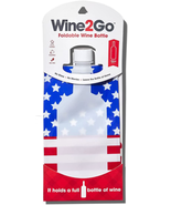 The Original Foldable and Reusable Wine Pouch That Holds a Full 750Ml Bo... - £4.68 GBP+