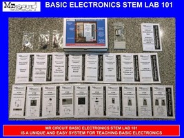 Mr Circuit Basic Electronics STEM Lab 101 “Concepts, Components &amp; DC Laws” - $48.51
