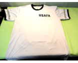 REGULATION UNITED STATES AIR FORCE ACADEMY USAFA WHITE TSAF SHIRT MENS M... - $22.67