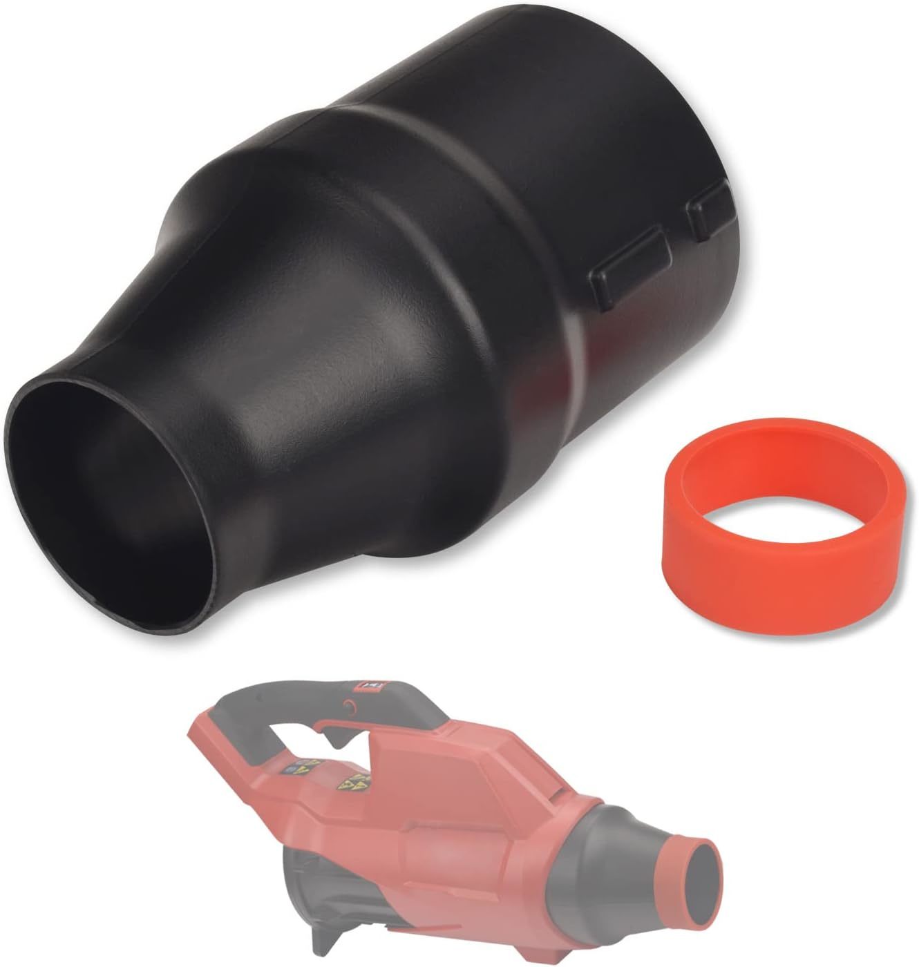 Fennoral Car Drying Nozzle With Red Soft Tip Cover For Milwaukee M18 Fue... - $18.55