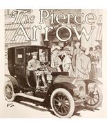 Pierce Arrow Enclosed Cars Landaulet 1908 Advertisement Automobilia DWNN25 - €25,75 EUR