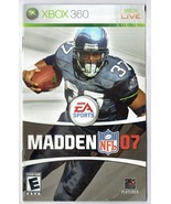 EA Sports Madden 2007 Microsoft XBOX 360 MANUAL Only - $9.55