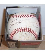 Ivan Rodriguez Autographed Game Used MLB Baseball Signed Yankees Marlins - $75.20 CAD