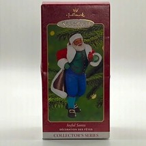 Hallmark Keepsake Ornament African American Joyful Santa Second in Series - £14.48 GBP