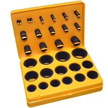 Viton O-Ring Kit, Black, Viton, 75A Durometer, 30-Sizes (Pack Of 382 Pieces) - $98.99