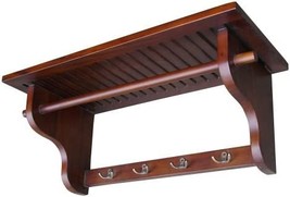 Ore International 11 Inch Mahogany Wall Hanger - £75.83 GBP