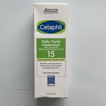 Cetaphil Daily Facial Moisturizer, SPF 15, Fragrance Free 4 fl oz 1 Pack - £12.04 GBP