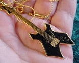 (M302-C) Choose 4 colors  B C Rich WARLOCK electric guitar PENDANT necklace - $24.36