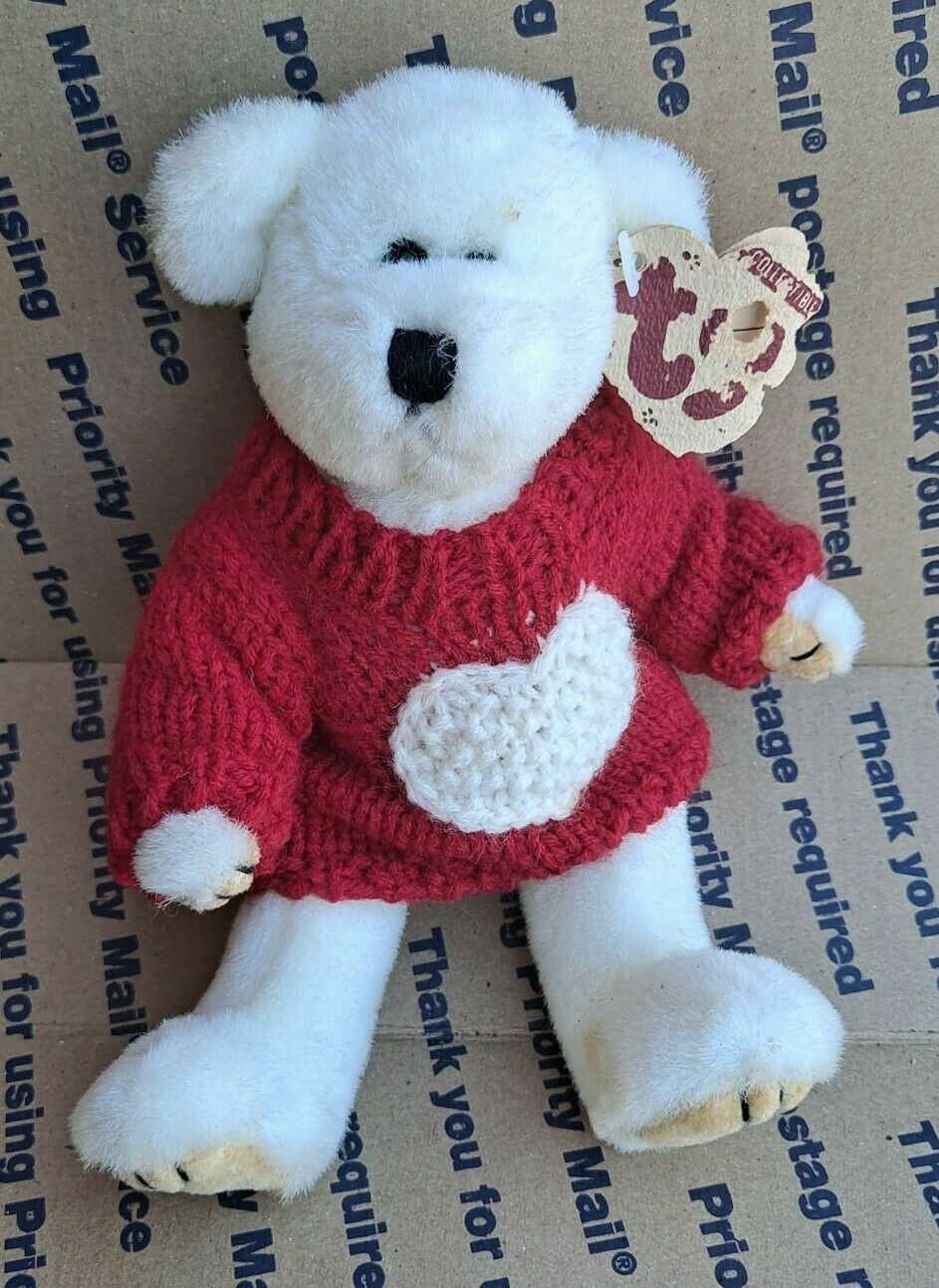 Vintage 1993 Ty Beanie Baby Attic Treasures &quot;Nicolus&quot; The Christmas Bear - $19.99