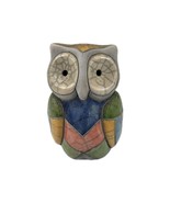Raku Pottery Owl Made in South Africa Bird Animal Handcrafted Art Potter... - $571.38 MXN