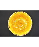 Pier 1 Imports Carmelo Yellow Rustic Crackle Melamine Bowl Replacement - $276.11 MXN