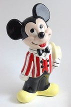 Vintage Walt Disney Ceramic Mickey Mouse Figure Statue Home Decor Butler - $38.61