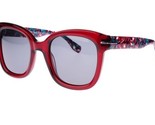 New Runway Sunwear RS-675 Burgundy Polarized Sunglasses with Blue Lenses - $59.35