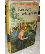Nancy Drew 10 The Password to Larkspur Lane 1st first PC 1962A-57 - £6.25 GBP