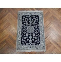 3x4 Authentic Handmade Wool&amp;Silk Oriental Rug PIX-23052 - £560.94 GBP