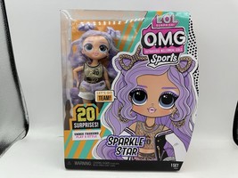 LOL Surprise OMG Sports Team Fashion Doll Sparkle Star with 20 Surprises, New - $29.88