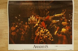 Original 1984 Lobby Card Movie Poster AMADEUS #3 Mozart Tom Hulce Dinner Party - £12.57 GBP
