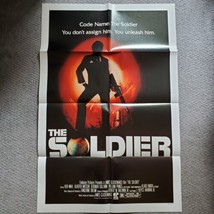 The Soldier 1982 Original Vintage Movie Poster One Sheet NSS #820126 - £19.46 GBP