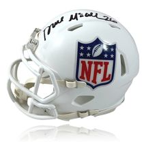 Deuce McAllister Signed Mini Helmet New Orleans Saints COA JSA Autographed - £80.56 GBP