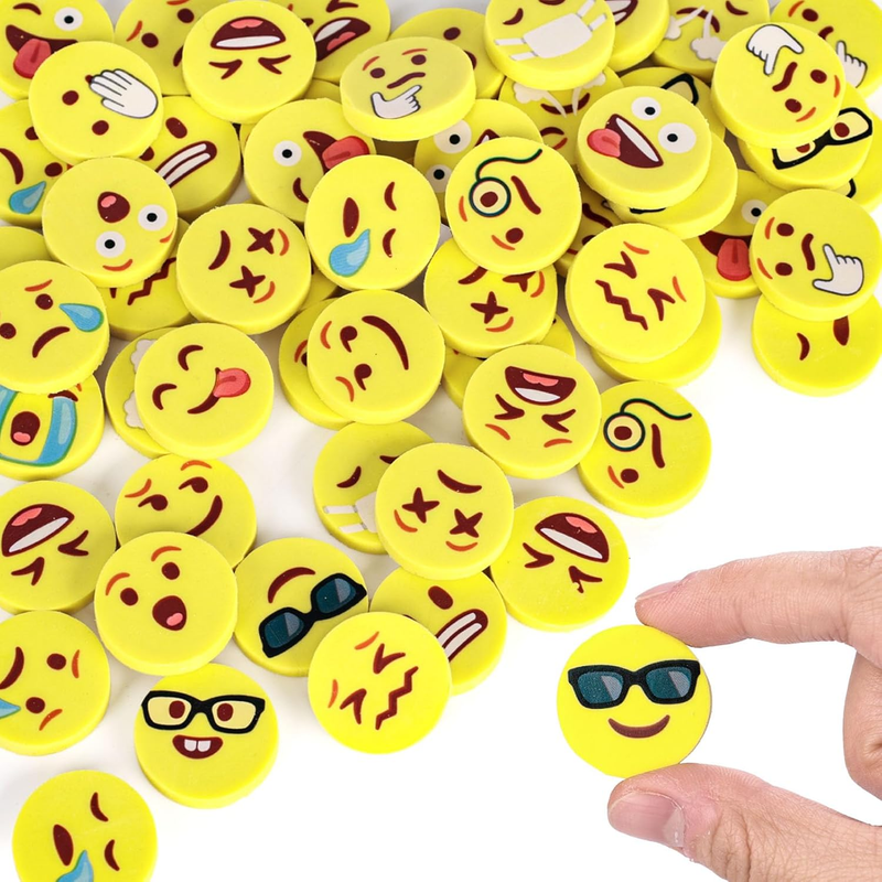 Lovestown Mini Erasers Bulk for Kids, 60 Pcs Fun Mini Cute Erasers for Back to S Item image 7
