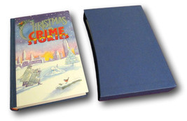 Rare  Christmas Crime Stories ~ The Folio Society Hardcover Book in Slipcase - £78.89 GBP
