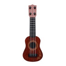 1Pc Wooden Kids Ukulele Toy Toddler Guitar Classical Instrument Ukulele Musical  - £12.87 GBP