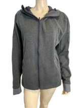 REI Women&#39;s Grey Hooded Full Zip Sweatshirt 3XL - $18.99