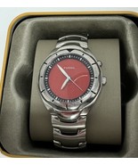 Fossil Red &amp; Black Color Changing Face Mens Watch AM-3536 W Explore Camp... - $1,195.15 MXN