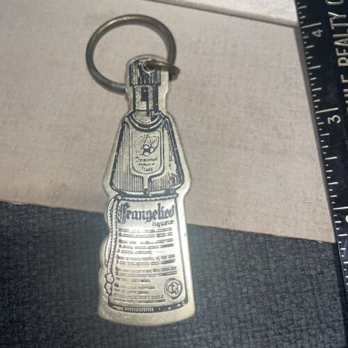 Vintage Metal Keychain Frangelico Liqueur - $2.96