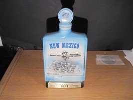 VTG Jim Beam 1968 Richard Says Discover New Mexico Whiskey Decanter - $29.70