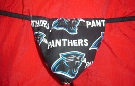 New Mens Carolina Panthers Nfl Football Gstring Thong Male Lingerie Underwear - £14.95 GBP