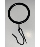 24pcs Curtain Rings Metal 1 Inch Inner Dia Drapery Ring for Curtain Rods... - $20.30 CAD