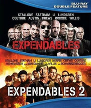 The Expendables / The Expendables 2; Double Feature, Blu-Ray, 2-Movie Action - £6.65 GBP