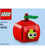 LEGO MONTHLY MINI BUILD POLYBAG APPLE AND WORM 40215 EDUCATION BUILDING ... - $12.34