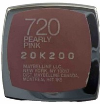 MAYBELLINE COLOR SENSATIONAL Lipstick #720 Pearly Pink (New/Please See A... - $37.39