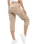 Women&#39;S Cargo Capris For Hiking, Quick Dry Casual Outdoor Trip, Loose, T... - £36.88 GBP