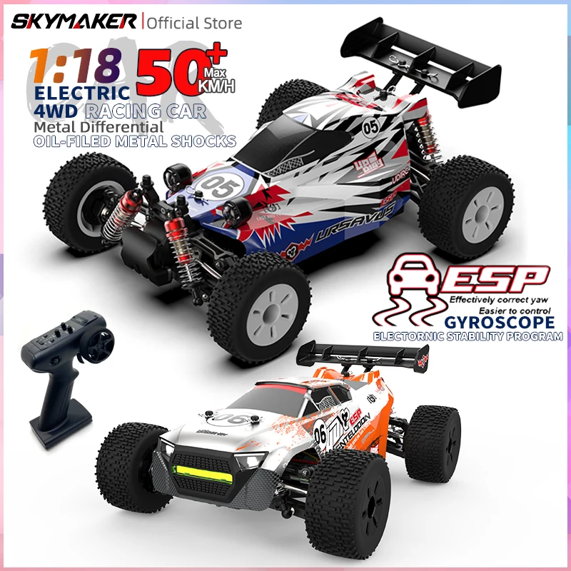 Udirc RC 1/18 UD1805 UD1806 Car Brushless Motor 2.4GHz 50Km/H High Speed Off - £131.45 GBP+