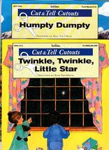Totline Flannel Board Cut &amp; Tell Cutouts-humpty Dumpty &amp; Twinkle, Twinkle Little - £11.78 GBP