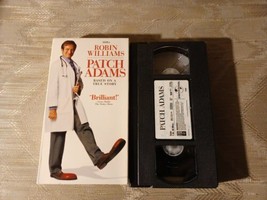 Patch Adams VHS 1999 Robin Williams PG-13 Closed Captioned Universal Stu... - £6.34 GBP