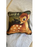 Walt Disney Bambi 14x14) Throw Pillow Made in USA - $235.57 MXN