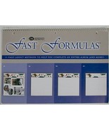 CREATIVE MEMORIES FAST FORMULAS SPIRAL IDEA DESIGN LAYOUT BOOK SCRAPBOOKING - $73.59 MXN