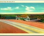 Grandview Peak Port Jervis New York NY UNP Linen Postcard H6 - $2.92