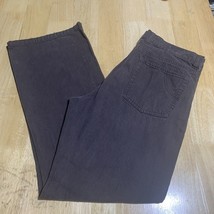 Carbon Jeans Men 32X32 Brown Slim Straight Leg Dark Wash Denim Cotton A-57 - $13.14