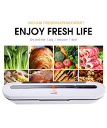 Food Vacuum Sealer Best Automatic Commercial Household Vacuum Food Sealer - $95.92 CAD