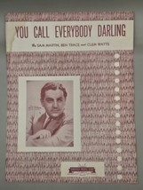 1946 Vintage Sheet Music-YOU Call Everybody DARLING-Blue Barron-Sam Martin-VTG - $7.25