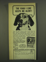 1952 Milk-Bone Dog Biscuits Ad - The food I like keeps me alert - £14.78 GBP