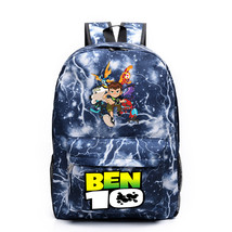 WM Ben 10 Backpack Daypack Schoolbag Bookbag Lightning Bag Run - £19.17 GBP
